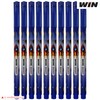 WIN Boost-ST Gel Pens, BLUE, 0.7mm Fine Point, Pack of