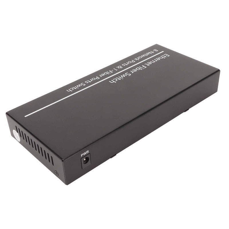 Fiber Ethernet Media Converter 1 Optical Port 8 Electrical Port