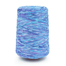 Kaleidoscope Cone Yarn for Weaving by Silk City Fibers, Waterfalls