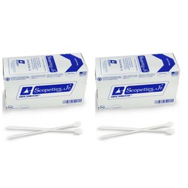 Birchwood - 8" Scopettes, Jr."Single Ended Large Tip 8" Swab - box of 100 Applicators (Set of 2)