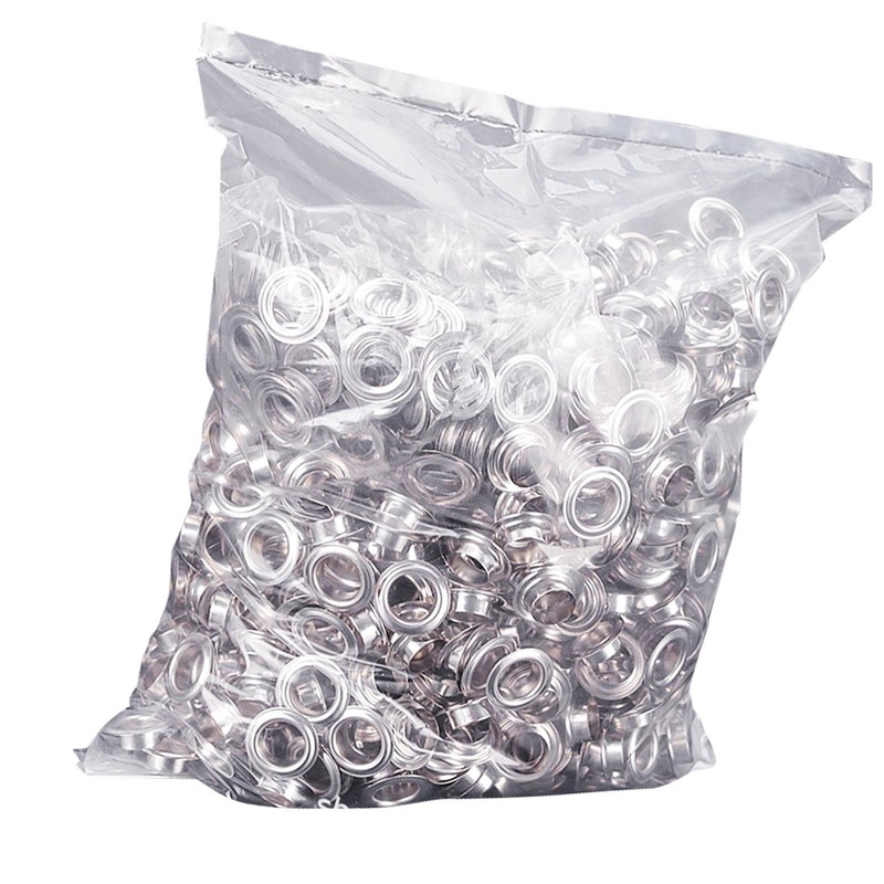 1000pcs 12mm Grommet Eyelet Plating Treatment Rust Prevention Leather Grommets