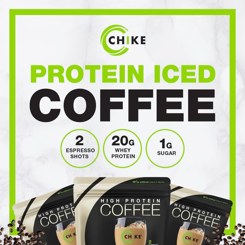 CHIKE Chike Vanilla High Protein Iced Coffee, 20 G Protein,