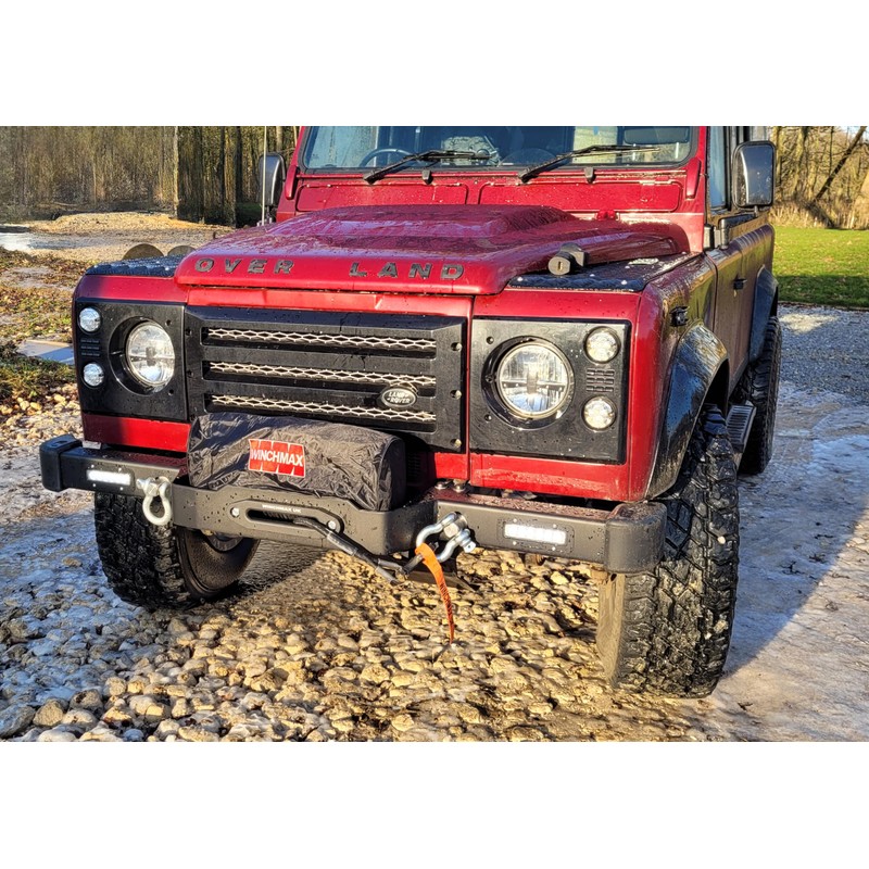 WINCHMAX Winch Cover for Winches 5,000lb. Heavy-Duty Waterproof 600 Denier