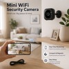 Mini WiFi Security Camera for Home Monitoring – Magnetic HD