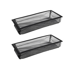 Tiardey 2PCS Floor Vent Mesh Pockets Home Air Filter Mesh Floor Register Waste Filter Mesh for Debris Protection 4 x 10 Inch Easy Install Clean