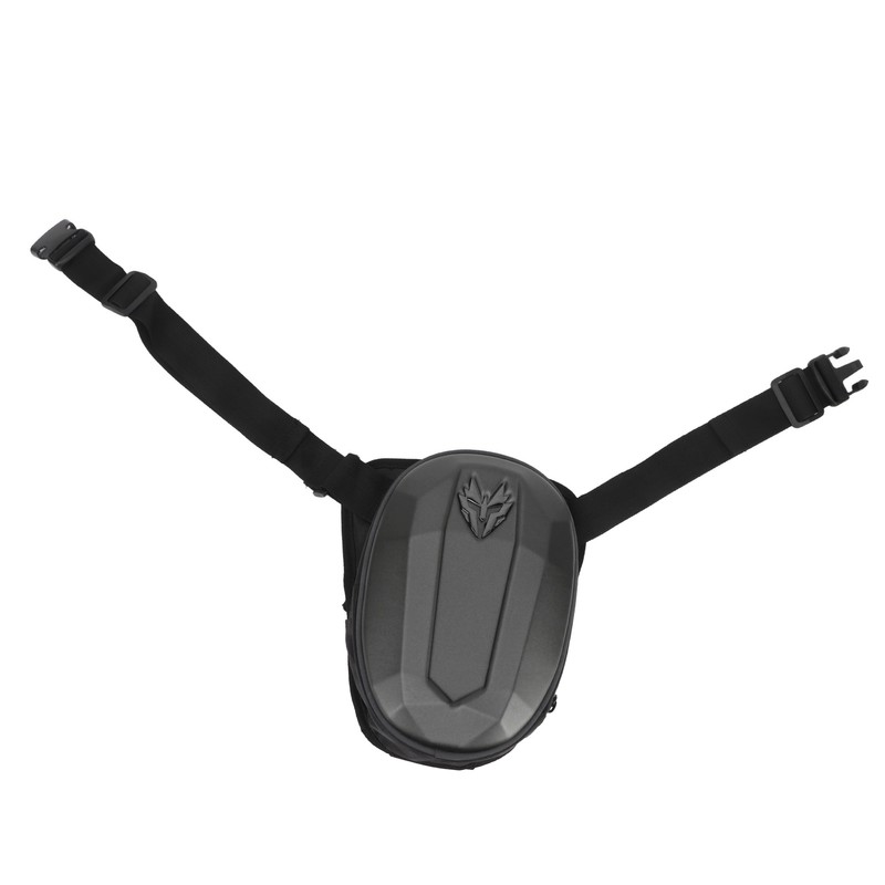 Motorcycle Hard Shell Leg Bag Waterproof Thick Breathable Cushion Adjustable