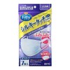 Fetty Silky Touch Rubber Ear Fluffy, 7 Pieces, White, Slightly Larger Size, Set of 12