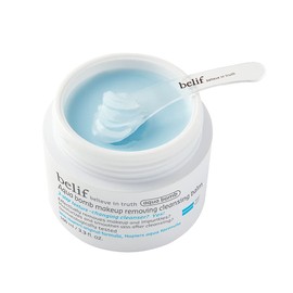 belif Aqua Bomb Cleansing Balm | Hydrating Makeup Remover & No Mess Clean Up | Smoothens & Moisturizes Skin after Cleansing | /w Lotus Flower, Marshmallow Root & Lady's Mantle | 3.3 floz