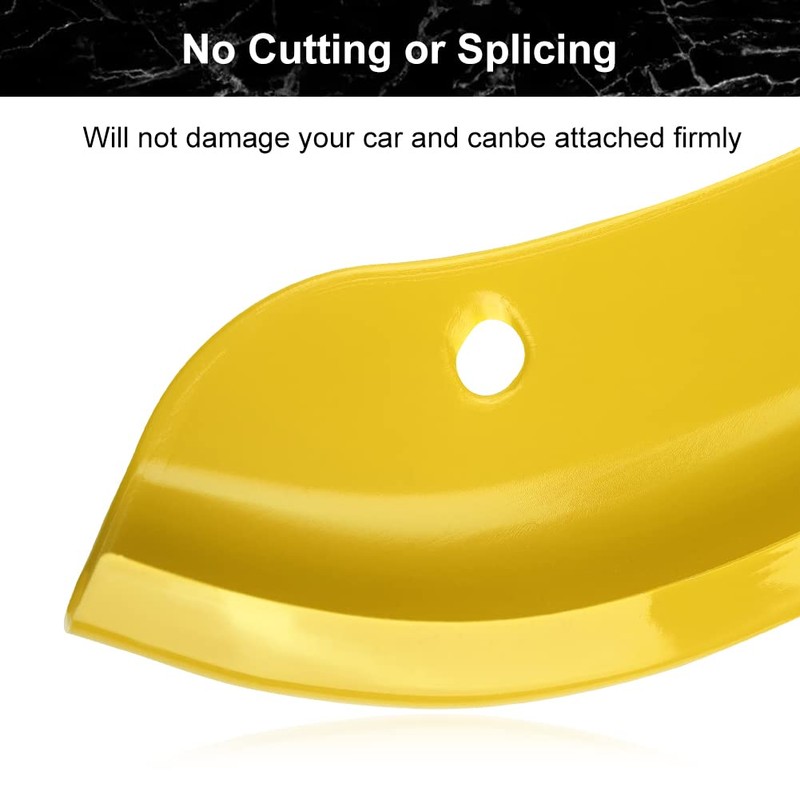 JDMON Front Bumper Lip Splitter Protector Compatible with Dodge Challenger
