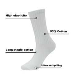 ASTRALUX cotton Socks Unisex 4 Pairs Men's socks & Women's socks