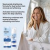 Niacinamide Whitening Toothpaste,Niacinamide Foam Whitening Toothpaste,Brightens & Whitens Teeth,Natural Gentle,Fresh