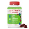 SmartyPants Kids Fiber & Veggies: Prebiotic Fiber Gummies for Kids,