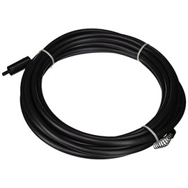 Cobra 81250 Power Snake, for Use with Medium Household Drains, Dia X 25 Ft L, Plastic, 1/4" D X 25' L, Black