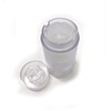 Empty Deodorant Container - 6g (0.2 oz) Bottom-Fill Cylinder, Twist-Up,