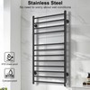 JSLOVE Towel Warmer Wall Mounted Heated Towel Racks with Built-in