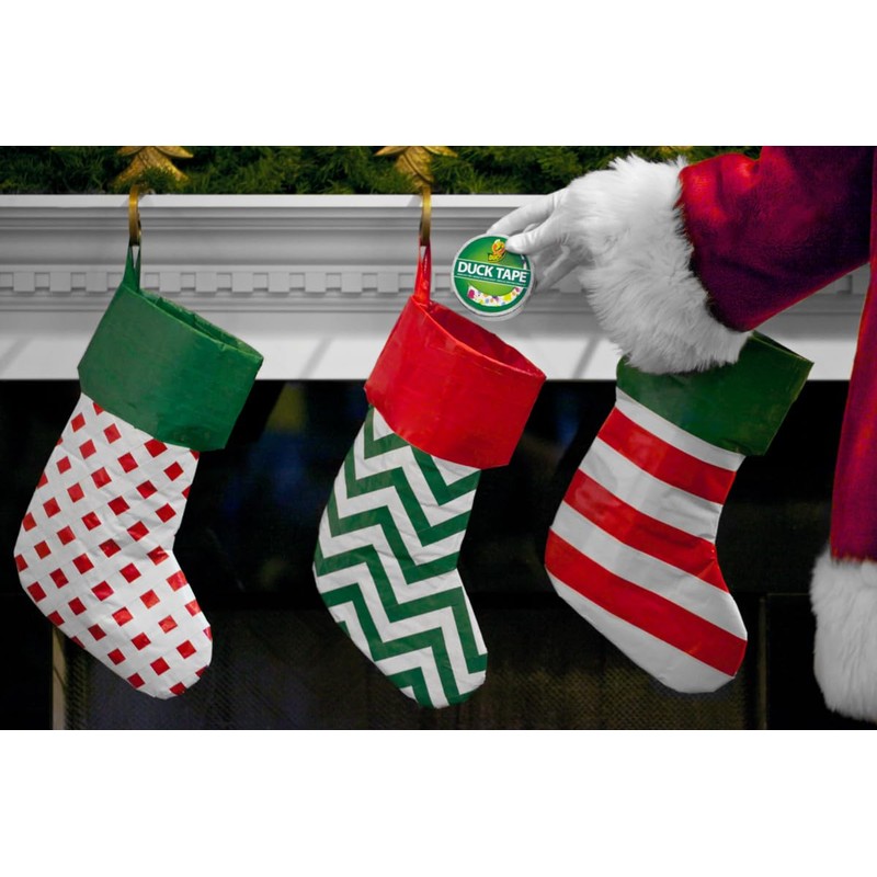 Duck Brand Duck Printed Duct Tape, 6-Roll, Woodgrain (283051_C)