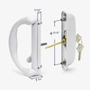 Easy Fix Hardware Sliding Patio Glass Door Keyed Mortise Style