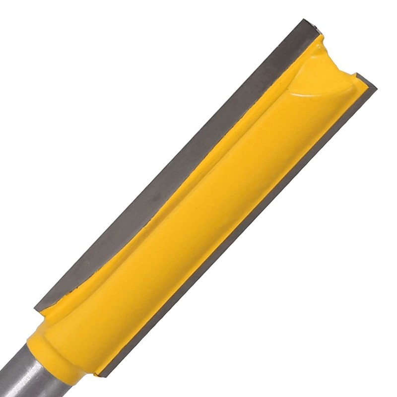 ExcInter 8mm Shank Long Straight Cutter Bit Woodworking 8 *