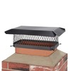 Shelter 13" x 18" Single Flue Bolt-On Chimney Cap, Fully