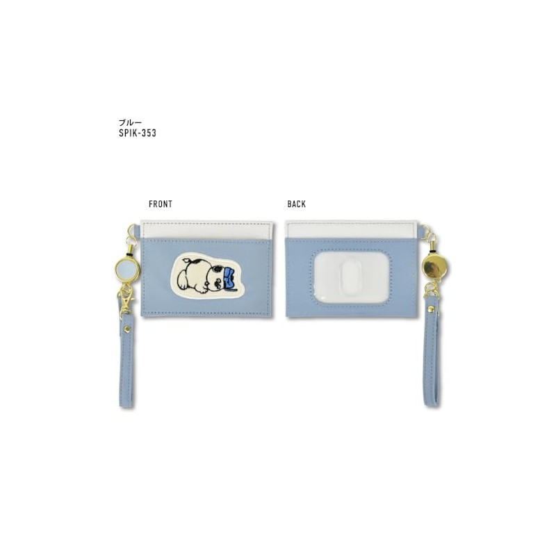 Marimocraft snoopy0481 Snoopy Pass Case, Commuter Pass Case, Reel Included,