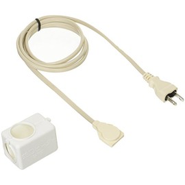 SANEI PR550 Faucet Heater, Freeze Prevention Component, Plug Over Faucet, Power Supply Cord 0.09 inch (1.5 mm)