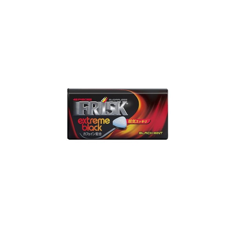 Kracie Frisk Extreme Black, Black Mint, 1.1 oz (31.5 g)