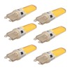 6pcs G9 LED Light Bulb COB Dimmable Professional G9 LED