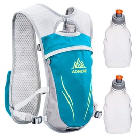 Geila Hydration Backpack, Hydration Vest Outdoors Sport Trail Marathoner Running Race Lightweight Rucksack for Men & Women (Green)