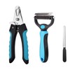 All-in-One Pet Grooming Kit: Nail Clippers with Safety Guard, Nail