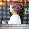 BUZZxSELECTION CAP133 Women's Knit Hat, Cap, Paisley, Stylish, Summer Knit