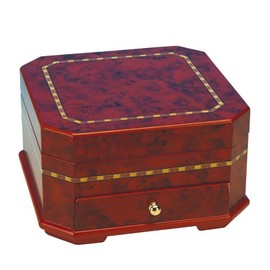 MusicBox Kingdom 25122 Wooden Musical Jewelry Box, Playing "A Little Night Music"