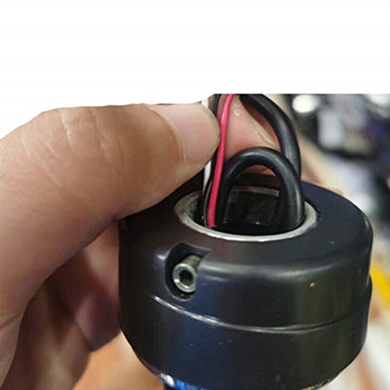 ZUODOOKU Universal 3 Wire Electric Scooter Bike Throttle Grip Black
