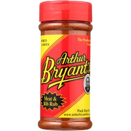 Arthur Bryant's BBQ Meat and Rib Rub (6 oz) — BBQ Rub for Ribs, Brisket, Chicken, Pork & More — Rib Rubs for Smoking and Grilling (3-Pack)