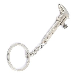 PRECISE CANADA Mini Stainless Steel Vernier Caliper Keyring (4993623133032)