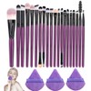 23 Pcs Makeup Brushes Powder Puff Set Makeup Brushes Full