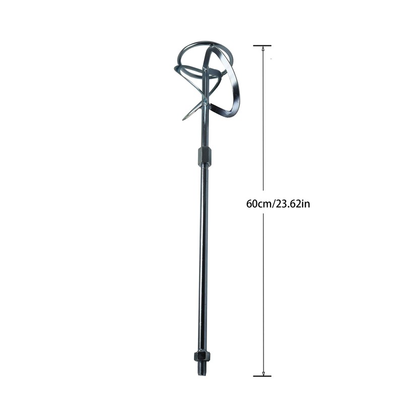 Concrete mixing head, paint mixer, paint mixer drill bit accessories,