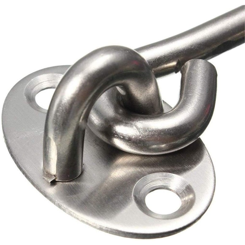 Jrancc Holder Window Brace 2PCS Cabin Door Hook Eye Latch
