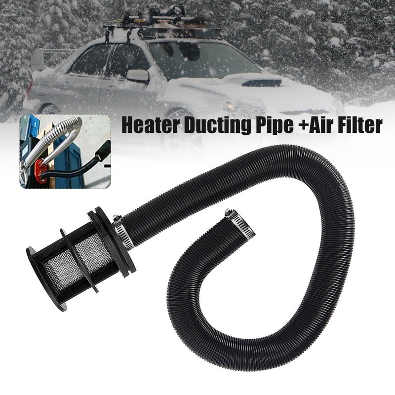 25mm Air Intake Filter Silencer and Intake Pipe with Clip