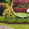 Floranica Willow Flower Bed Edging, Fence in 25 Sizes, Lawn