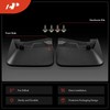A-Premium Set of 2PCS Mud Flaps Splash Guards Mudflaps Mudguards