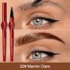 Erinde Lápiz de Cejas 4D Líquido con Efecto Microblading, 02#Light