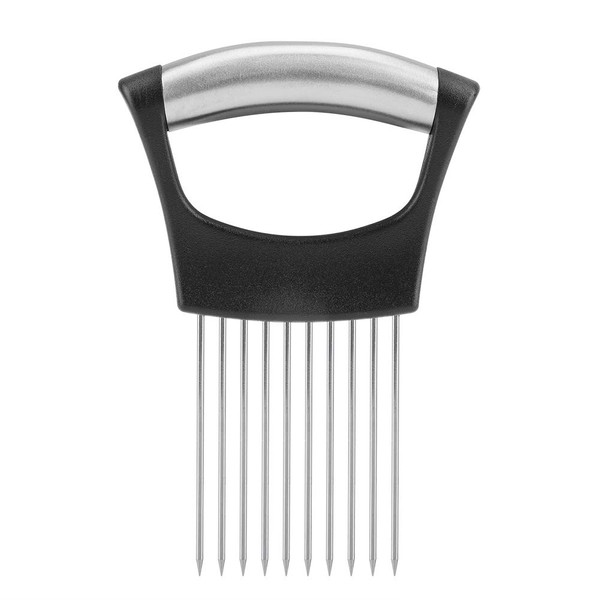 Soporte de cebolla de acero inoxidable para rebanar herramienta de