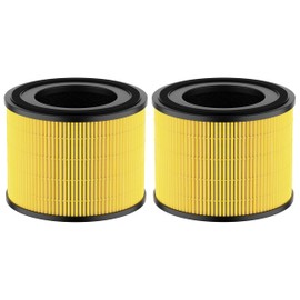 CHAMONNY AP-S0610L Filter Replacement, Compatible with MOO-KA AP-S0610L Air Purifier, 3-in-1 H13 True HEPA Filter and Activated Carbon Filter (AP-S0610L 2Pack-Pet Care Filter)