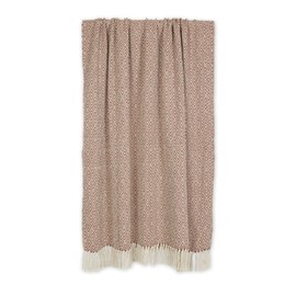 DII Diamond Throw Collection Cotton Woven, 50x60, Cinnamon