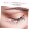 Mikinona Fashionable 3 Sets False Lashes Sequins Natural Curl Enhance