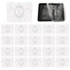 20 Pcs Paints Pan Liner Transparent, Disposable Paint Tray Liners,