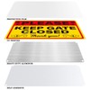 Anobell 2 Pack Please Keep Gate Closed Signs 10" x