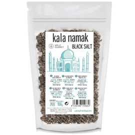 Schwarzes Himalayasalz, Grob, Kala Namak. 100% Natürlich, Ohne Zusatzstoffe, Unraffiniert. Eiergeschmack, Höherer Gehalt An Spurenelementen, Zum Würzen. Herkunft: Punjab, Pakistan