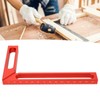 Carpenter Square L Shape Aluminum Alloy Height Measuring Scribing 90°