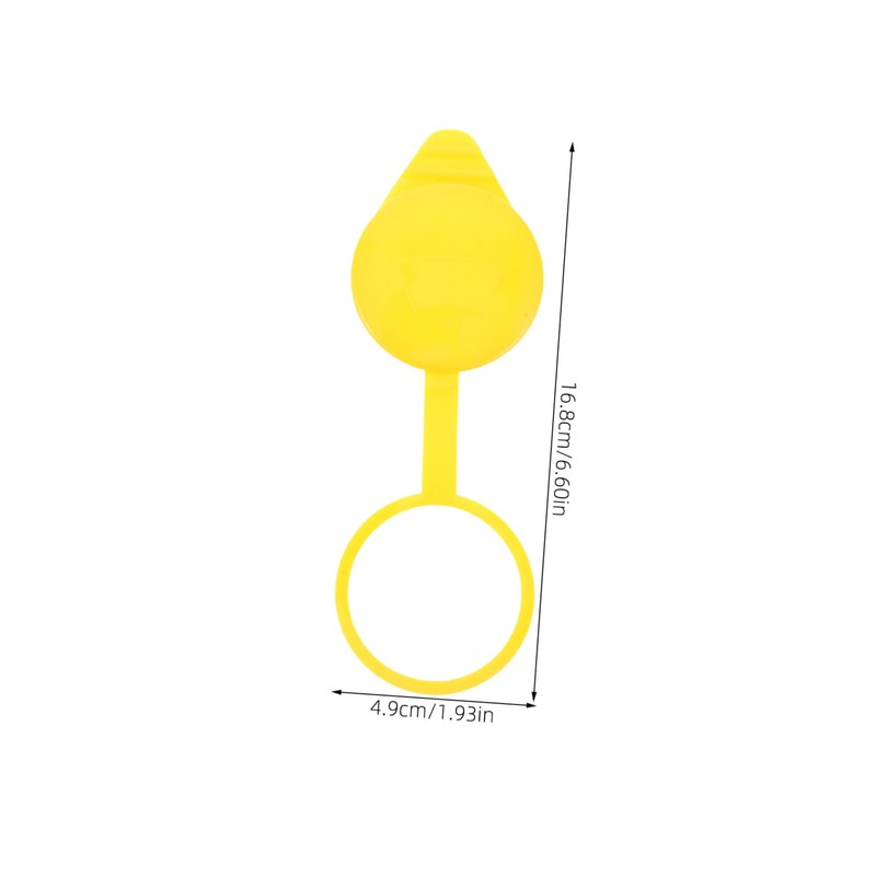 Gatuida Plastic Car Windscreen Washer Fluid Reservoir Cap Replacement Lid